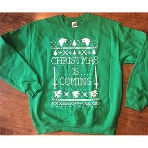 Winter Is Coming Game of Thrones Ugly Christmas M